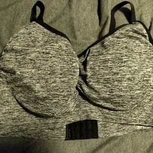 Motherhood Maternity 2x nursing bra. Black/Gray